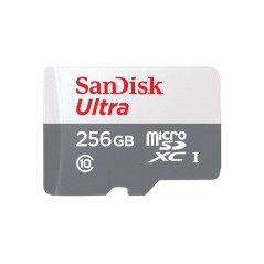 SanDisk Ultra microSDXC 256GB - Lightning Fast 100MB/s | Perfect for High-Quality Photos & 4K Video Storage